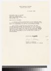 Letter to JFK from Joseph Steelman, October 6, 1960.